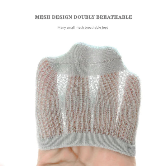 Baby Summer Mesh Cotton Socks (4 Pairs)