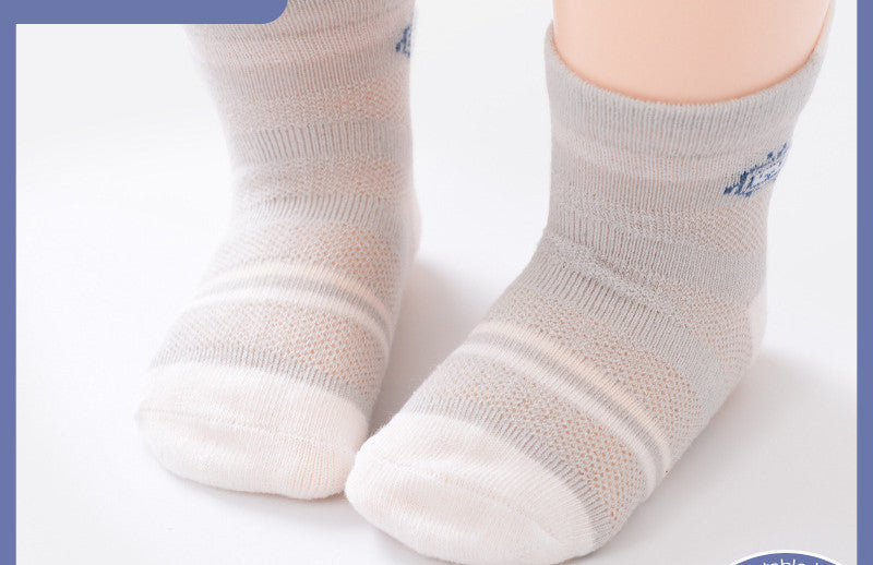 Breathable Baby Summer Socks (6 Pairs)